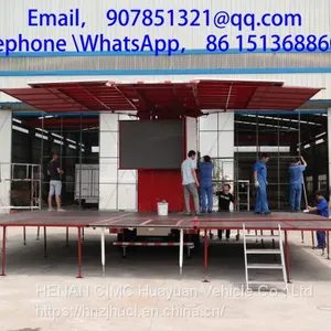 5.2 Meters Long Customized Mobile Stage Truck thumbnail-1
