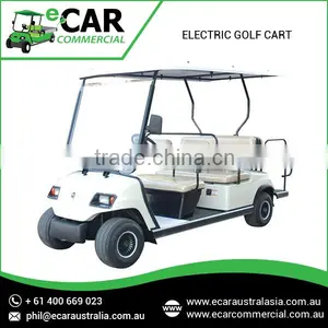 New Designed Comfortable Battery Source Golf Cart at Cheap Price thumbnail-1