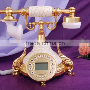 Resin Corded Old Style Telephone thumbnail-1