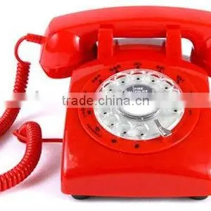 Rotary Dial Phone Red Phone thumbnail-1
