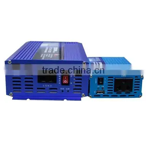 300W USB / Clip Wire / CAR Cigarette Lighter Alumimum DC to AC PWM Power Inverter thumbnail-3