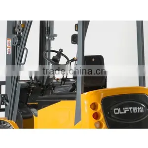 AC Motor Mini Four Wheels Electric Forklift Truck 2.5tons 6m Quality Choice thumbnail-3