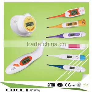 High Praise Factory Passed ISO,CE,ROHS,BSCI for Human and Baby Clinical Digital Thermometer thumbnail-1