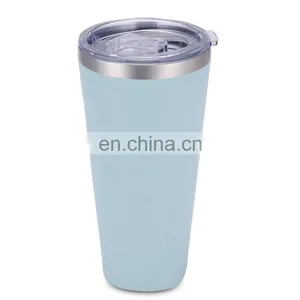 Double Combination 16 oz BPA Free Office Vacuum Tumbler Coffee Mug With Custom Logo and Color thumbnail-2
