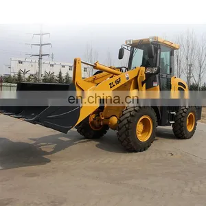 Mini Loader 4WD CE 1.6Ton ZL16 CE Wheel Loader thumbnail-2
