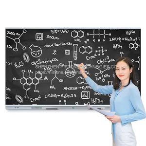 Android 11 4K IFP 40Points 75Inch Interactive Touch Display All-in-one Interactive Flat Panel for School and Office thumbnail-2