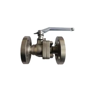 Titanium Alloy Flange Ball Valve TA1Q41H Soft and Hard Seal Strong Corrosion Resistant Acid Chlorine TA2 Hastelloy Valve thumbnail-2