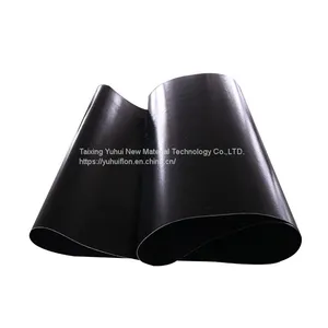 Black Anti-Static Non-stick Glass Fiber Heat Resistance PTFE Conveyor Belt for Fusing Machine thumbnail-3