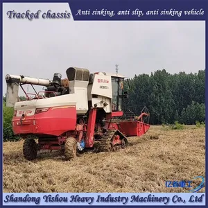 Modification of Triangle Anti Sinking Track Chassis Wheat Harvester thumbnail-1