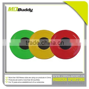 Factory Olympic Weightlifting Pure Rubber Plate Wholesale thumbnail-2