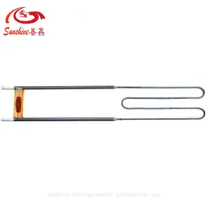 W Shape MoSi2 Heating Elements Molybdenum Disilicide (MoSi2) Heating Elements for Glass Furnace thumbnail-1