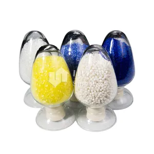 Transparent PVC Granules Price for Shoes Sole PVC Compound Pellet for Footwear Sandals Raw Material Crystal Shoe Sole thumbnail-1