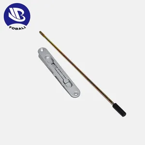 Door and Window Hardware Zinc Alloy Flush Bolt Flush Lock Aluminium Sliding Door Flush Bolt thumbnail-2