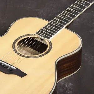High Quality Acoustic Guitar Factory Folk Guitar Wholesale Guitar OEM thumbnail-4