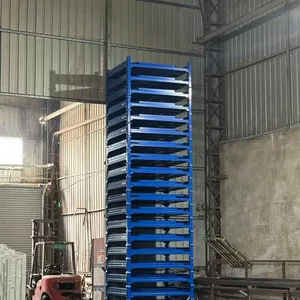 Stackable Plastic Turnover Box With Reinforced PP Material for Warehouse Storage thumbnail-4