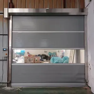 PVC Fast Rolling Doors for Warehouses & Factories - Maximize Efficiency and Security thumbnail-1