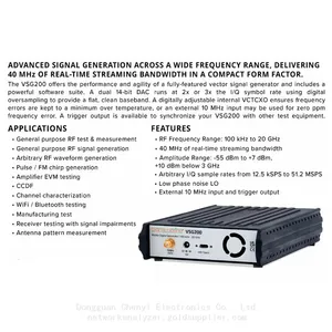 Brand New Signal Hound VSG200 Vector Signal Generator Ultra Fine Frequency Resolution VCTCXO Timebase Calibrated In Stock thumbnail-4