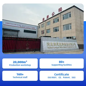 Quick Installation Metal Cellular Grid Refractory Hexsteel Mesh Custom Crimp Thermostable Design 1mx2m Size thumbnail-5