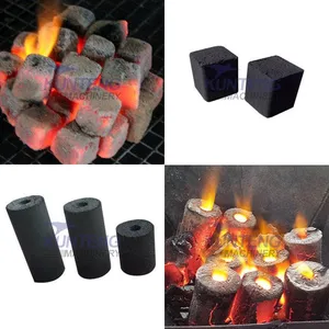 Fruit Wood Charcoal Dust Moulding Briquette Extruding Machine Charcoal Pressing Machine Hydraulic EPC thumbnail-5