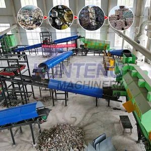 Industrial Solid Waste Disposal EPC Project Automatic Garbage Classification Integrated Processing Line thumbnail-1
