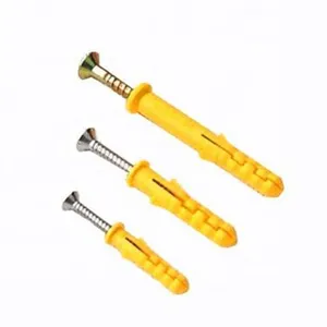 Expansion Plugs for Drywall and Brick Wall With Screws Included PE Material Full Sizes Strong Loading thumbnail-3