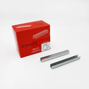 High Quality Galvanized Staples 84 Series 8410 8412 8416 Smooth Shank Brad Nail thumbnail-1