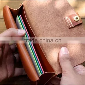 Minimalist Wallet Wallet Power Bank Leather Passport Wallet thumbnail-2