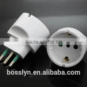 Germany European to Italy Chile Power Plug Adapter Travel Converter Vacation thumbnail-4