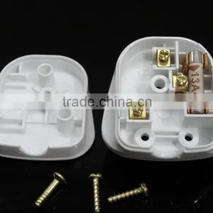 BSI Listed Fused UK AC Power Detachable Rewireable Power Cord Plug thumbnail-4
