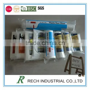 PE Plastic Polythene Dust Sheet thumbnail-1