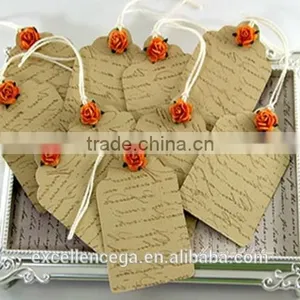 Factory Price High Quality Kraft Hang Tags With Eyelets thumbnail-1