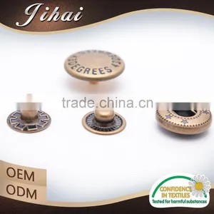 New Product Tape Leather Decorative Snap Button Covers thumbnail-4