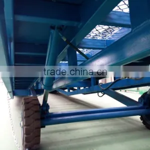 Movable 12 Tons Hydraulic Yard Container Loading Ramps thumbnail-5