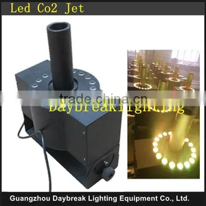 Led Co2 Jet Machine Dmx512 Stage Co2 Jet With Leds 18x3w Rgb 3in1 Disco Led Co2 Jet dj Co2 Machine With 6Meter Pipe thumbnail-1