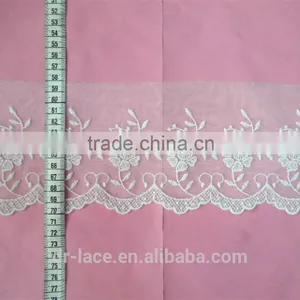 Embroidery Style Nylon & Cotton Lace for Dress thumbnail-1