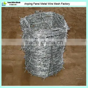 Coiled Bulk Barbed Wire Price per Roll thumbnail-1