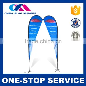 Hotselling Samples Are Available Simple Style Screwed Drill Teardrop Flag thumbnail-1