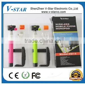 2015 Popluar Wholesale Monopod Bluetooth Selfie Stick With Self Portrait Stick Monopod thumbnail-1