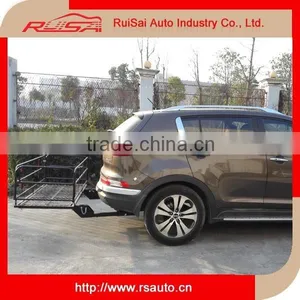 Car Accessories Wholesale Hitch Mount Rack Cargo Basket thumbnail-1