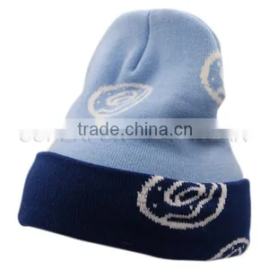 New Fashion Womens Winter Knitting Cap Jacquard Woman Winter Cap thumbnail-4
