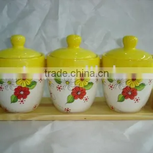 Ceramic Sugar Pot,ceramic Dinnerware,ceramic Pot thumbnail-1