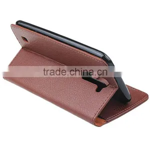 MMT PU Leather Case For K8 Litchi Grain Photo Frame Cover Wallet Style Stand Flip Card Slot MT-5666 thumbnail-4