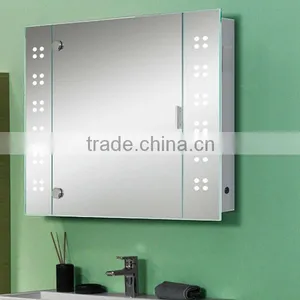 Illuminated Feature LED Lighted Mirror Cabinet With Defogger thumbnail-1