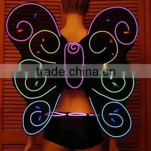 el Wire 2.3 5mm With Chasing Light Cuttable el Wire for Show Christmas Wedding Clothes Shoes el Wire With Strong Brightness thumbnail-5