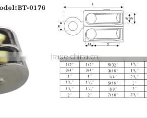 ZINC PLTED DOUBLE RIGID PULLY thumbnail-4