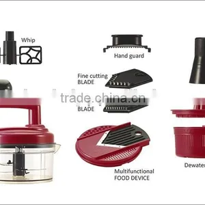 S/S+ABS+PP 21.5*18*24 Manual Food Processor Swift Chopper/food Processor/egg Processor thumbnail-6