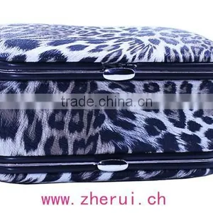 Leather Metal-framed Manicure Sets,pedicure Set and Jewelry Box Combined thumbnail-1