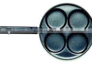 Carbon Steel Non Stick 4 Four Circles Rounds Pancake Pan Maker thumbnail-1