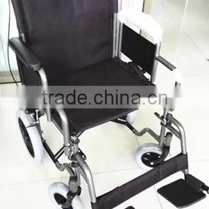 Steel Folding Transport Chair thumbnail-1