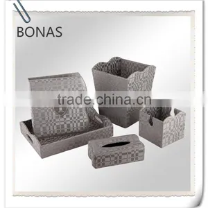 Hotel Leather Leather Ice Bucket Holder, Leather Ice Box thumbnail-1